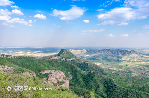 夏季太行山风光 邢台的山水诗画